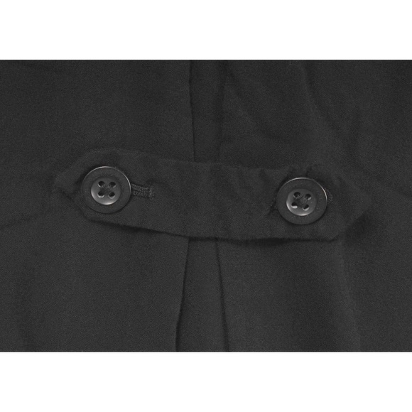 FREE PEOPLE Black Dolman Sleeve Cropped 2 Button Pattern Cuff Blazer - Picture 6 of 7